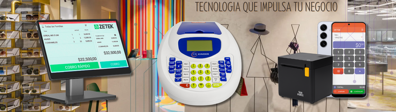 Controladores fiscales homologados ARCA y AFIP en Argentina - Comprar equipos ZETEK con soporte técnico y envío por Andreani